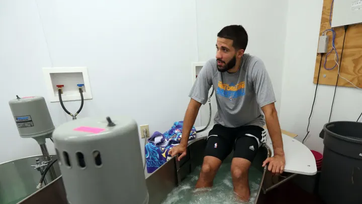 The cold truth about ice baths in the NBA