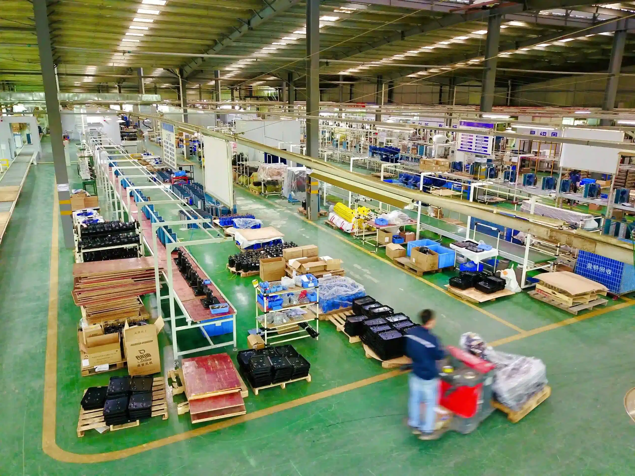 Cold plunge chiller manufacturer production line at the OMNI Ice factory