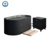 smart home cold plunge chiller connected to tub