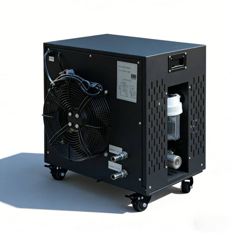 CHU-15 rear components with pump filter and quick connections
