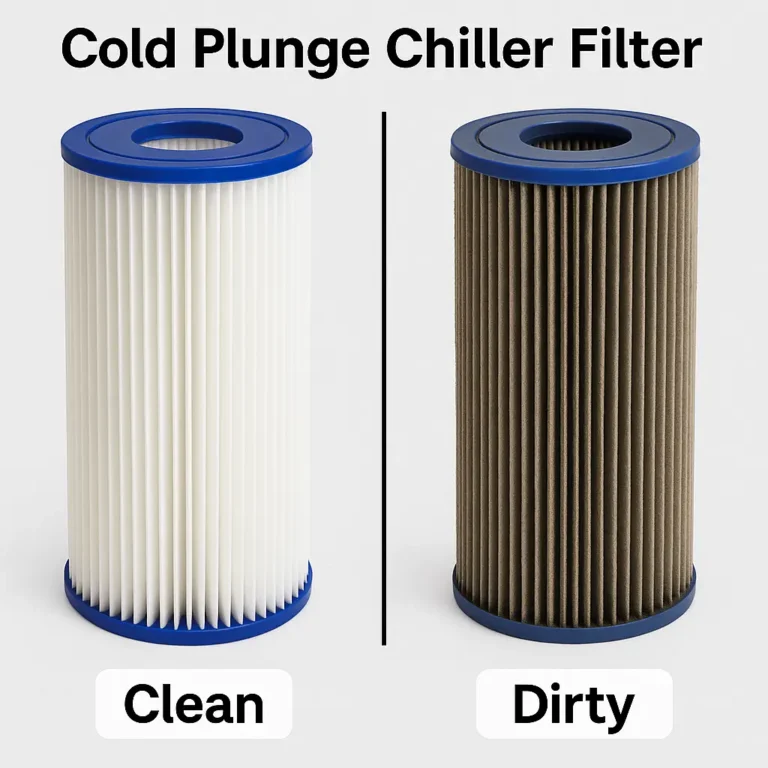 Cold plunge chiller troubleshooting starts with filter and flow checks