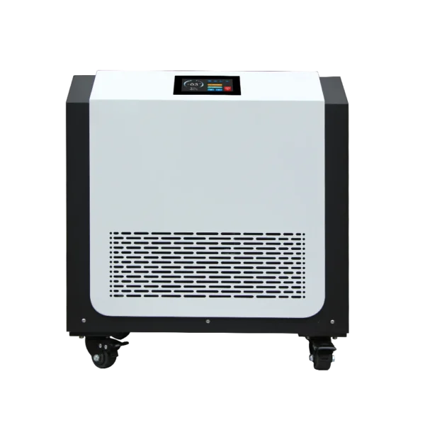 Premium-grade 1HP cold plunge chiller with 0°C capability, ozone disinfection, and smart features for serious cold therapy