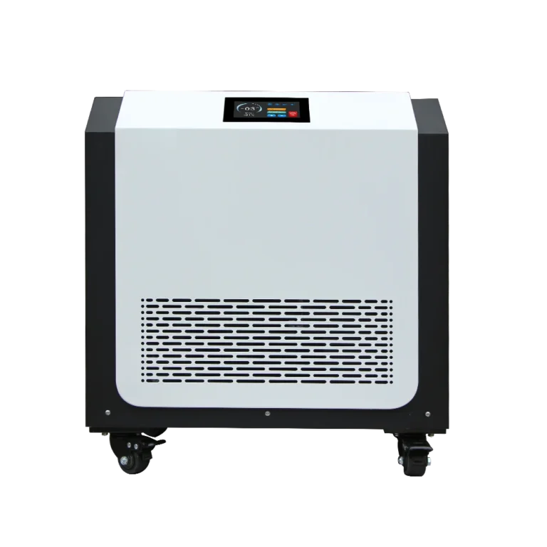 Premium-grade 1HP cold plunge chiller with 0°C capability, ozone disinfection, and smart features for serious cold therapy