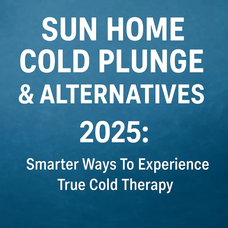 Sun Home Cold Plunge alternatives buyer comparison