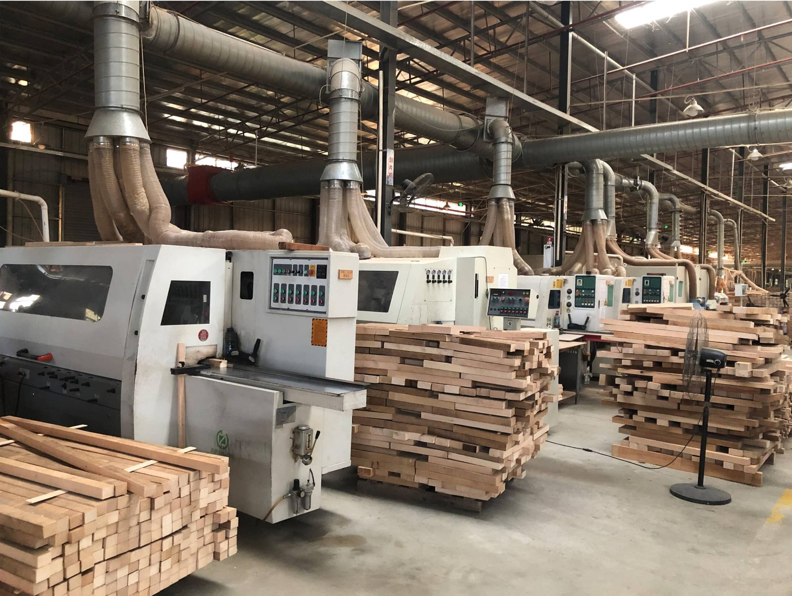Woodworking workshop for OMNI Ice sauna room manufacturing