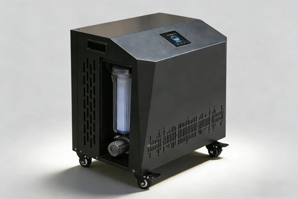 High-Performance 1HP Cold Plunge Chiller with Advanced Filtration