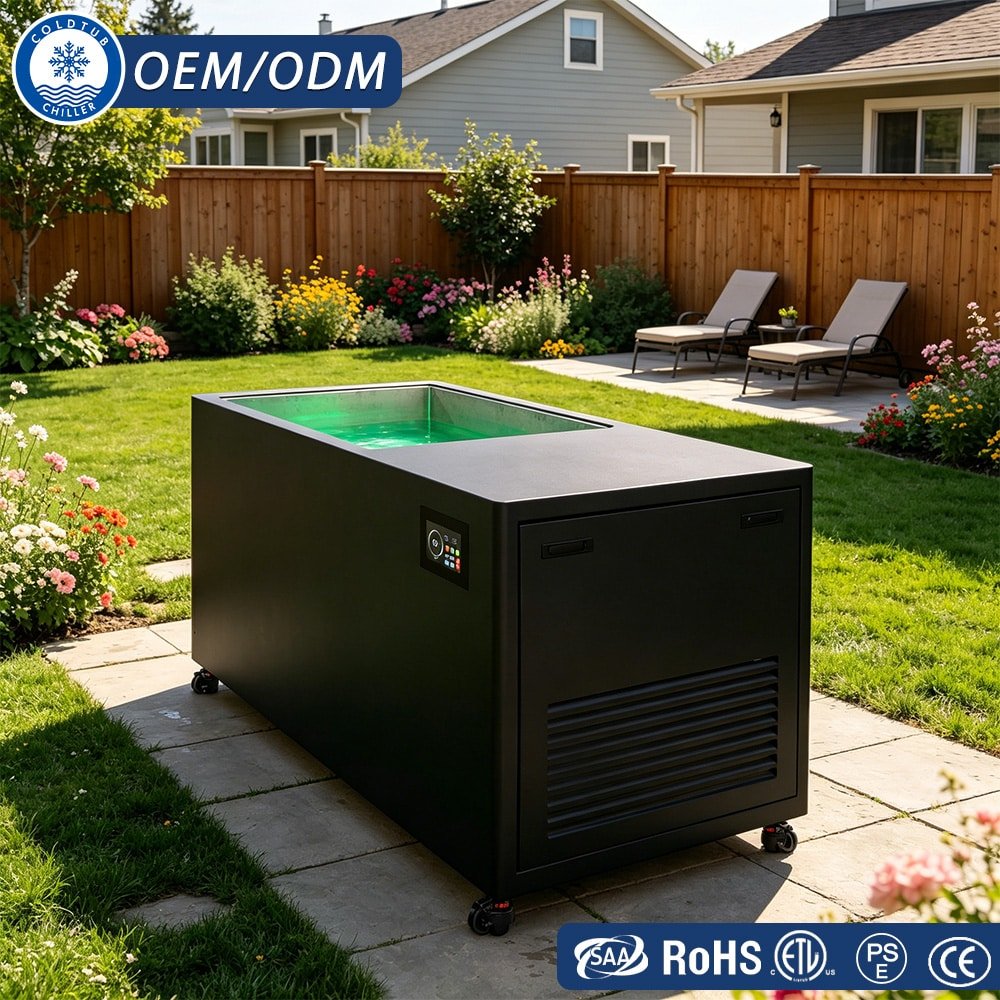 WT-11 OEM ice-making cold plunge tub rear view thumbnail