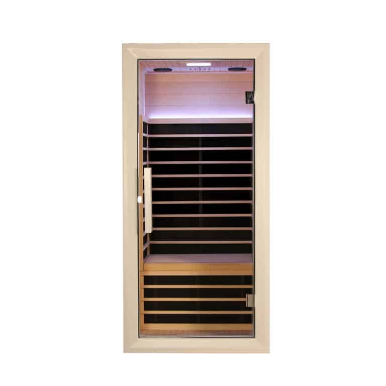 OMNI Ice Aura-B1 indoor sauna front view 01