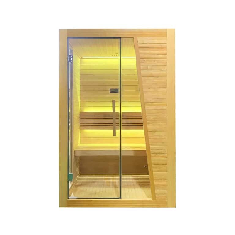 OMNI Ice Aura-S2 indoor sauna front view 01