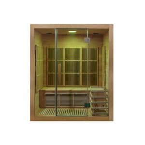 OMNI Ice Aura-S3 indoor sauna front view 01