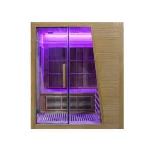 OMNI Ice Aura-SB3 indoor sauna front view 01