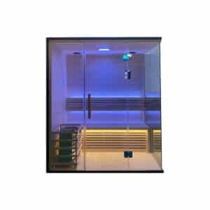 OMNI Ice Elio-2-4 indoor sauna front view 01