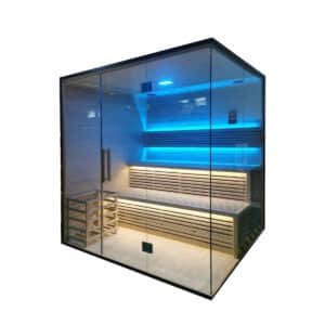 OMNI Ice Elio-6 indoor sauna side view 01